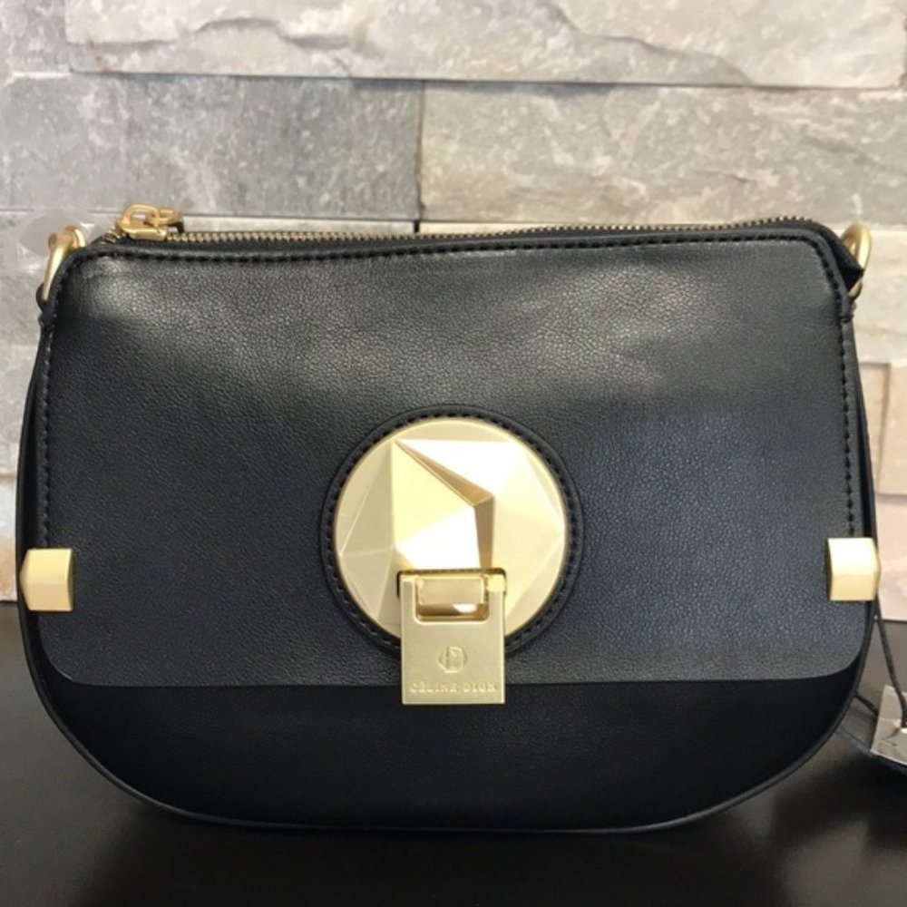 Celine Dion Octave Leather Crossbody Bag - Picture 10 of 14